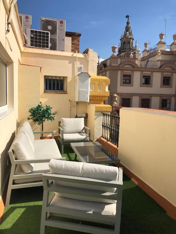 Ferienwohnung Constitucion Terraza Sevilla Exterior foto
