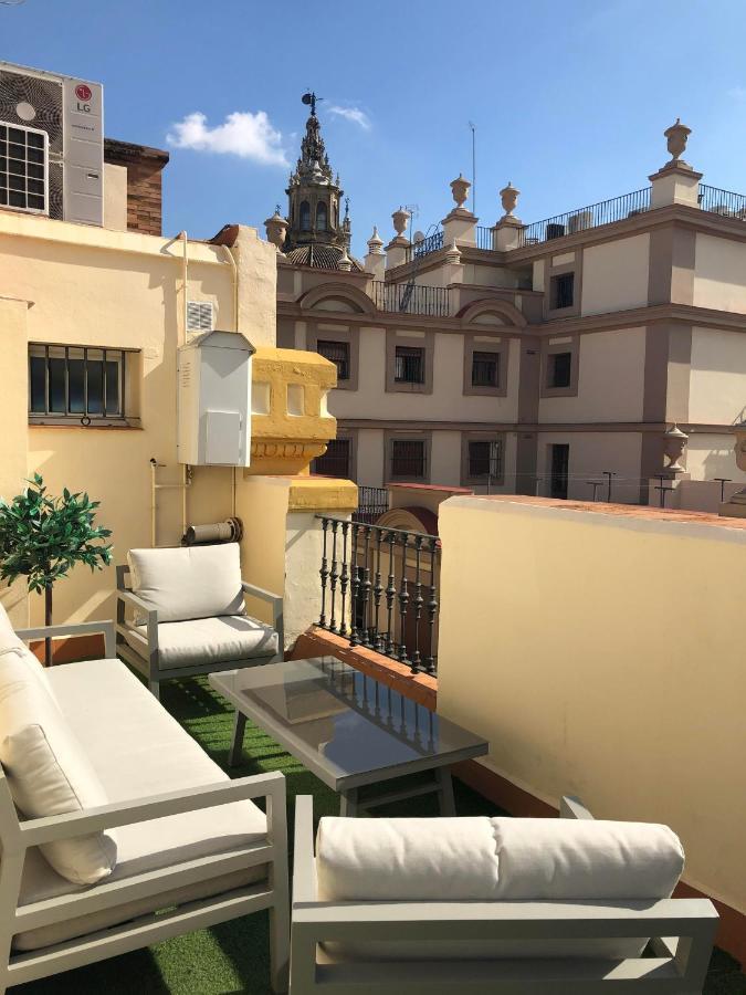 Ferienwohnung Constitucion Terraza Sevilla Exterior foto